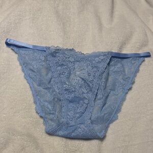 Victoria's Secret Blue Lace Panties